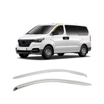 Rain Guards for Hyundai Starex 2018-2021 (2PCs) Chrome Finish Tape-On Style - £81.23 GBP