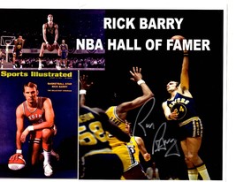 Rick Barry Signed 8x10 Photo Warriors - £23.84 GBP