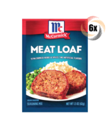 6x Packs McCormick Meat Loaf Seasoning Mix No Artificial Flavors 1.5oz - £18.31 GBP