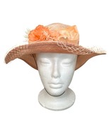 Plaza Suite by Betmar Vintage Hat with flower detail with tags made in U... - $64.71 CAD