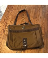 VTG Samsonite ProfileBrown Hanging Garment Bag Suit Dress Shoulder Strap... - $514.30 MXN