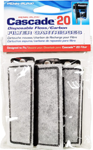 Penn-Plax CPF6C3 Cascade Hang-On Power Filter Replacement Cartridges - Pack of 1 - £10.16 GBP