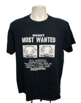 Stewie Griffin Quahogs Most Wanted Adult Medium Black TShirt - £15.29 GBP