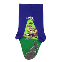 Alien Spaceships Love Donuts Socks from the Sock Panda (Adult Small) - £5.87 GBP