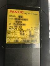 Fanuc A06B-0314-B201 AC Servo Motor Model 5S 126V  - £270.66 GBP