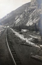 Antique Kruxo 1908-1910 RPPC Railroad Tracks in Mountain Valley Photo Po... - $15.79