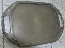 Large Heavy Antique Pewter Tray by Kayserzinn, #4658, Germany - $80.00