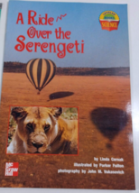 a ride over the serengeti by linda cernak mcgraw hill (121-55) paperback - $5.94