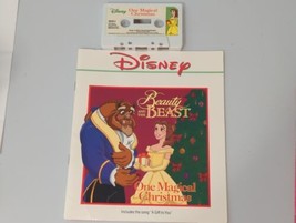 Beauty and the Beast Disney Read-Along Book Tape Holiday One Magical Christmas - $14.82