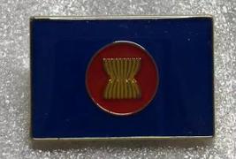 6 Pack of ASEAN Rectangle Lapel Pin - £14.29 GBP