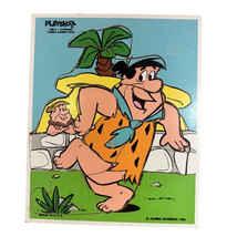 Playskool Hanna-Barbera Yabba Dabba Doo Fred Flintstone puzzle  340-4 VINTAGE - $12.82