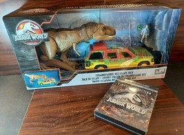 Jurassic World 5 Movies(4K+Blu-ray-No Digital)+TRex Escape Pack Figure-Free S&amp;H! - £101.27 GBP