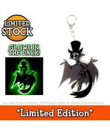 Helluva Boss Stolas Skeleton Glow in the Dark Limited Edition Acrylic Ke... - $59.99