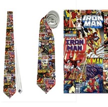 Necktie Halloween Ironman Iron Man Tony Stark Cosplay - $25.00