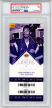 Kobe Bryant Dear Basketball Retirement Authentic Ticket 11/29/15 PSA 7 Lakers - £468.01 GBP
