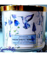 Bath &amp; Body Works fresh spring morning 3 Wick Candle 14.5 oz. New 2022 - $40.60 CAD