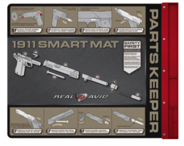 Real Avid Smart Gun Cleaning Mat 19”x16” With Parts Tray For 1911 MSR Graphics - £16.41 GBP