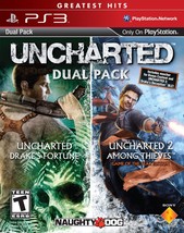 UNCHARTED Greatest Hits Dual Pack - Playstation 3 [video game] - £17.60 GBP