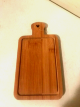 3 Small wood Serving Boards- 10 inch image 2