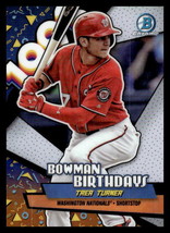 2018 Bowman Birthdays #BB-TT Trea Turner NM-MT Nationals - $1.67