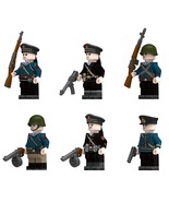6pcs WW2 Soviet Naval Infantry Soldiers Minifigures Minifigs Toy Gift - €16,31 EUR 6pcs WW2 Soviet Naval Infantry Soldiers Minifigures Minifigs Toy Gift - €16,31 EUR