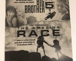 Big Brother 5 The Amazing Race TV Guide Print ad TPA6 - $5.93
