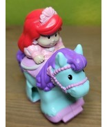 Fisher Price Little People Disney Princess Klip Klop Horse Ariel Pony Fi... - £8.13 GBP