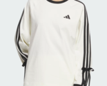 adidas Ribbon Dance Tee Women&#39;s Lifestyle Casual Sportswear Top AsiaFit ... - $80.01