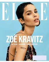 ELLE Magazine JANUARY 2018 New SHIP FREE Cover ZOE KRAVITZ - £19.97 GBP