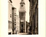 Vtg Postcard RPPC - Christ Church - Signal Lecterns of Paul Revere Unused - £4.69 GBP