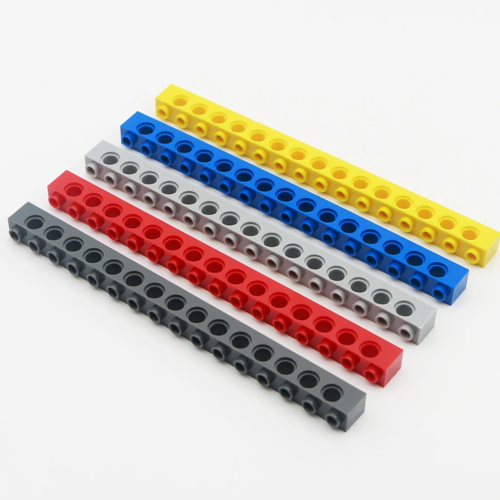 Technical Parts Bricks 1x16 with Holes 15 Pin Beam Classic MOC Technology Motor - £14.60 GBP+