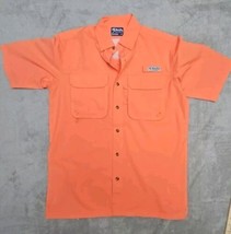 Bimini Bay Outfitters Mens Small Fishing Shirt Button Down Outdoor Casual - $19.34