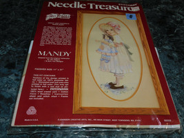 Needle Treasures Stitchery Mandy 11x21 Crewel Kit - £12.63 GBP