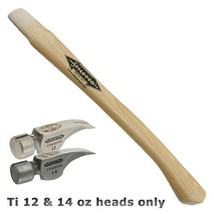Stiletto STLHDL-C 18&quot; Curved American Hickory Reverse Axe-Eye Replacemen... - $38.99