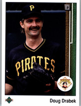 1989 Upper Deck 597 Doug Drabek  Pittsburgh Pirates - £0.77 GBP