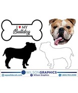 Bulldog - Dog Breed Decals (Set of 16) - Sizes in Description - $14.95
