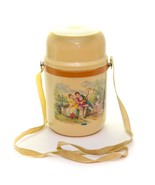 Cello Hot Lunch Pack With 3 Stainless Cups Bowl Lid Victorian Scene Vintage - £19.76 GBP