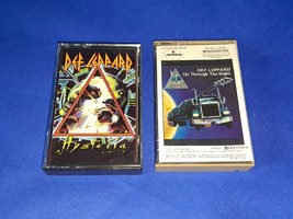 2 Def Leppard Cassette Tapes - Hysteria / On Through The Night - £12.17 GBP