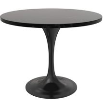 LeisureMod Verve Mid-Century Modern Table with a 36&quot; Round MDF Tabletop ... - $362.55