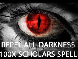 300X 7 SCHOLARS REPEL ALL DARKNESS BLESSINGS  EXTREME MAGICK RING PENDANT image 2
