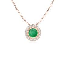 Authenticity Guarantee

0.33Ct Natural Emerald Round Shape Pendant Necklace W... - $547.77