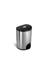 Ttt-15-2 Automatic Tap Sensor Trash Can, 4 Gal 15L, Stainless Steel Base... - £79.69 GBP