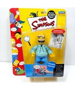 The Simpsons GRAMPA Simpson Figure World of Springfield Series 1 Grandpa - $525.25 MXN
