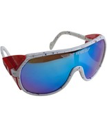 Pilot Aviator Red White Pit Viper Sunglasses Plastic Blue Purple Lens Av... - €49,57 EUR