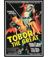 TOBOR THE GREAT Movie Poster Postcard #T-15201 Astounding Graphics (1998... - $10.79