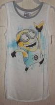 Nwt Womans Despicable Me &quot;Minion Made&quot; Sleeveless Knit Nightgown Size S - £18.76 GBP