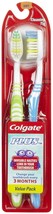 Colgate Plus Toothbrush, Full Head, Soft - 2 ct - 2 pk - £15.17 GBP