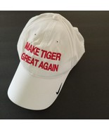 NIKE GOLF Hat Make Tiger Great Again Baseball Trucker Cap T. Woods Adjus... - $32.57 CAD