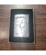 ZIPPO, CAMEL 4 ACES POKER, NIB, RAISED IMAGE, MIDNIGHT CHROME Vintage - $35.42