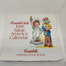 Vintage Campbell&#39;s Soup Food 1985 Salute America Campbell Kids Calendar ... - £17.48 GBP